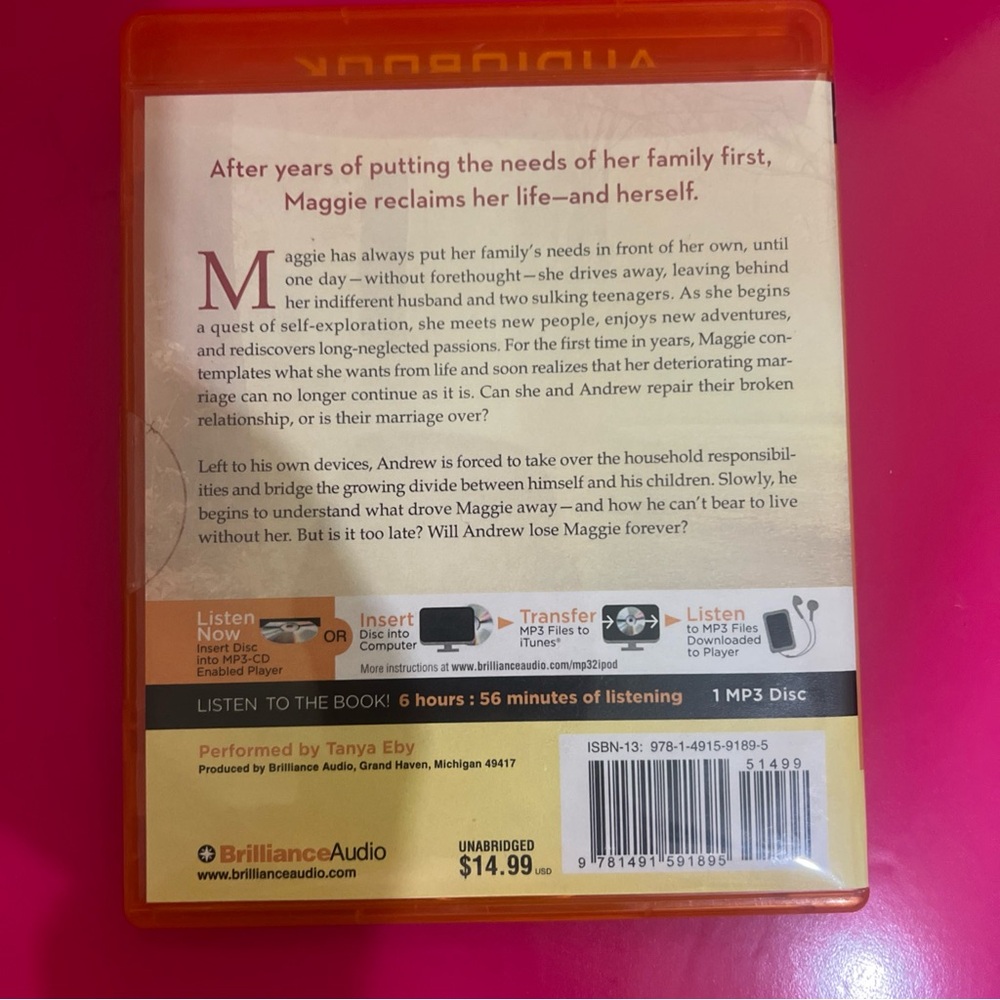 Audiobook MP3-CD - Maggie's Turn by Deanna Lynn Sletten - Picture 2 of 2